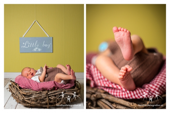 Newborn Shooting mit Niklas